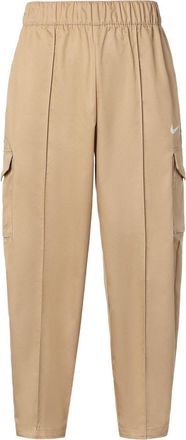 Nike (WMNS) Nike Sportswear Essentials Woven High Waist Long Pants/Trousers Yellow DD5984-200