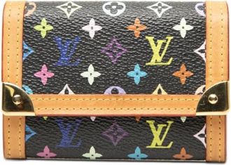 Louis Vuitton Pre-owned Porte Monnaie Plat - Dames - Vintage Accessoires - Bruin - ONE Size - Leer - Vintage