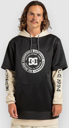 DC Dryden Shred Hoodie schwarz