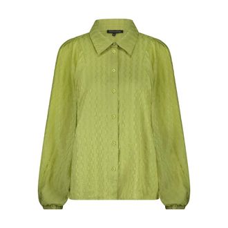 Tramontana Dames, Blouses & Shirts, Groen, Maat: 2XL Denim