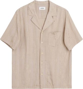 Soulland Heren, Overhemden, Beige, Maat: L/Xl Viscose