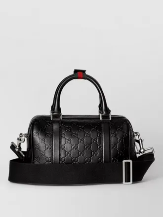 Gucci shoulder bag top handles detachable strap