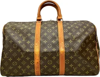 Louis Vuitton Brown Monogram Boston Bag (Pre-Owned)