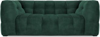 BLOOMINGLOFT 2-Sitzer Designsofa Vesta mit Samtbezug