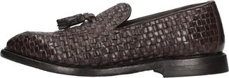 Green George Green George Flat schoenen Bruin - Heren - Loafers - Bruin - 43 EU - Leer - Schoenen