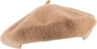 Hat To Socks Wool Blend French Beret for Men and Women in Plain Colours (Camel)