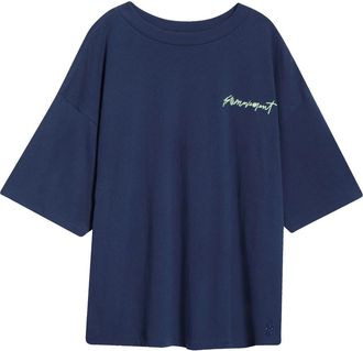 Free People FP Movement Logo Tackle T-Shirt in Urban Buti Navy at Nordstrom, Size X-Small