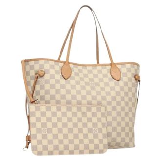 Louis Vuitton Pre-owned Tote Bags, female, White, Size: ONE SIZE Pre-owned Vintage Tote Bag