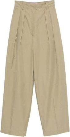 La DoubleJ Broeken, Dames, Groen, XS, Katoen, Brooklyn Pants