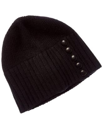 Portolano Buttons Wool & Cashmere-Blend Hat