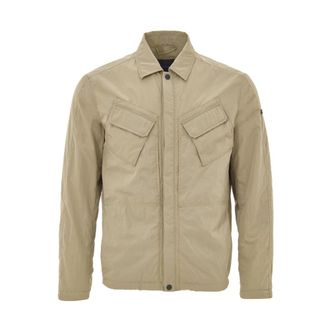 Paul & Shark Giubbino Overshirt - Heren - Zomerjassen - Beige - M - Polyester - Jassen
