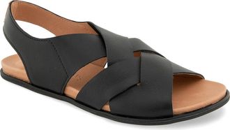 Gentle Souls Laken Slingback Sandal in Black at Nordstrom, Size 6.5
