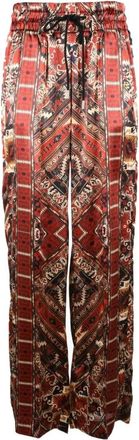 Seafarer Wijde Broek - Dames - Wijde Broeken - Rood - M - Broeken