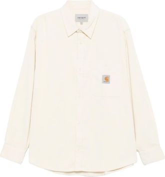 Carhartt Work in Progress Camicia a coste - Toni neutri