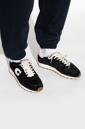 Coach Retro Runner Sports Shoes, Mens, Black