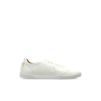 Giorgio Armani Heren, Schoenen, Beige, Maat: 43 EU Leer