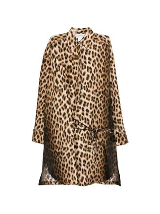 Sportmax Abito midi leopardato Sportmax