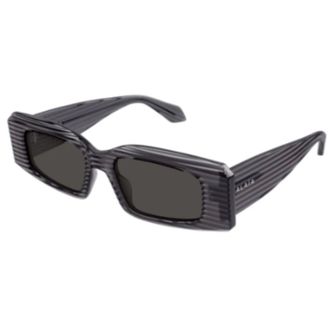 Alaia Sunglasses, unisex, Gray, Size: 53 MM Rectangular Sunglasses