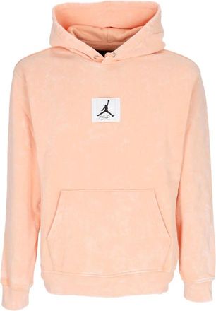Nike Jordan Sunset Haze Fleece Hoodie Lange Mouw - Heren - Sportshirts - Roze - L - Katoen - Fitness