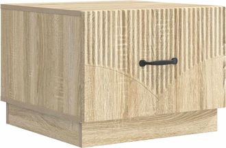 vidaXL Mesa De Caf&eacute; Roble Sonoma 49 X 50 X 37 Cm Madera De Ingenier&iacute;a Vidaxl