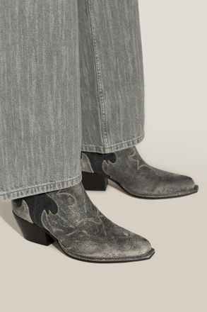 Vic Mati&eacute; Heeled Ankle Boots, Womens, Grey