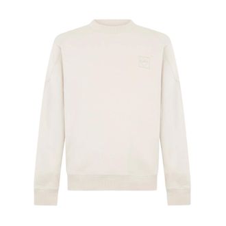Iceberg Crew-Neck Sweatshirt - Heren - Sweatshirts & Hoodies - Beige - Maat: XL Katoen