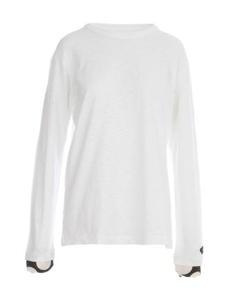 Yohji Yamamoto Uneven Yarn X Pe Polka Pig L/S T-Shirt