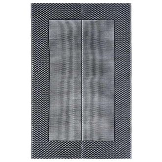 vidaXL Alfombra De Exterior Pp Arakil Gris 190x290 Cm Vidaxl