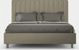 Les Tendances Cama Matrimonio Contenedor 160x200 Moderno Polipiel Agueda M1 - Marr&oacute;n