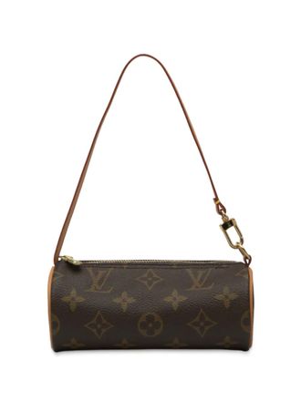Louis Vuitton 1990-2010 Monogram Papillon Pochette handbag - Marrone