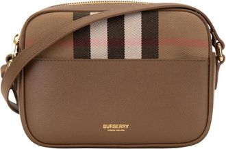 Burberry Schoudertas - Dames - Schoudertassen - Bruin - ONE Size - Leer - Tassen