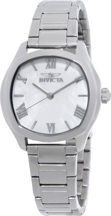 Invicta Wildflower Quartz White Dial Ladies Watch 48234