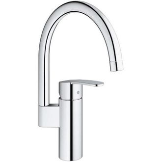 GROHE Grifo De Cocina - Cromo - Boquilla Alta Grohe Wave Cosmopolitain - 32449001