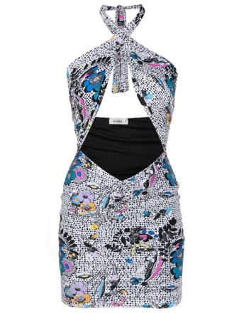 Amir Slama Abito con stampa grafica - Multicolore