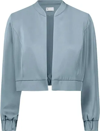 Vera Mont Dames, Jassen, Blauw, Maat: 2XL
