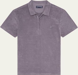 Vilebrequin Mens Organic Terry Polo Shirt