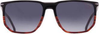 Carrera Grey Shaded Geometric Mens Sunglasses CARRERA 329/S 0WR7/9O 58