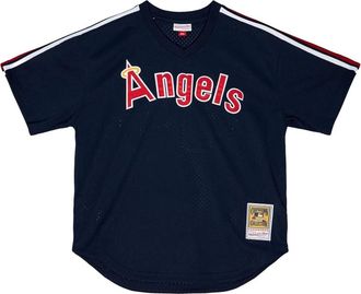 Mitchell & Ness T-shirt Reggie Jackson MLB Angels 1984 - Blu