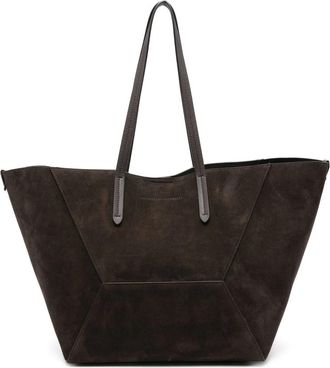 Brunello Cucinelli Suede Tote Bag
