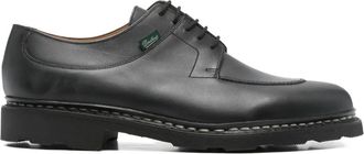 Paraboot Avignon derby shoes - men - Rubber/Calf Leather/Fabric - 5 - Black