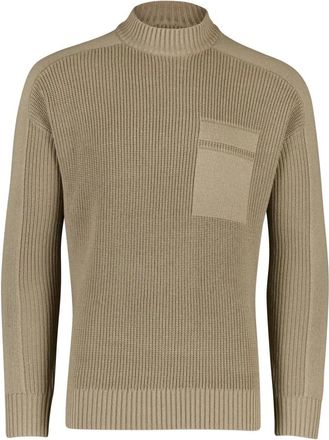 HUGO BOSS Heren, Truien, Beige, Maat: M Wol