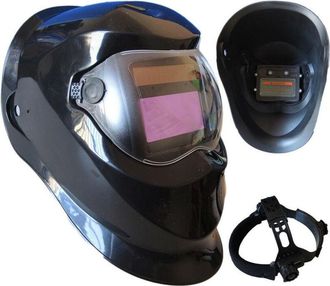 Trade Shop Trade Shop - M&aacute;scara De Soldadura De Casco Para Herrero De Protecci&oacute;n Contra Cristal L&iacute;quido