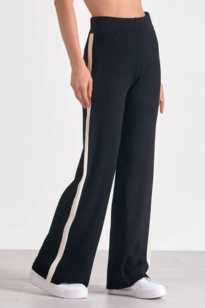 Elan Wyatt Pant In Black/white