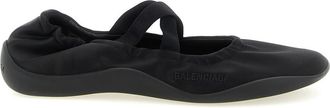 Balenciaga Black Solid Shibuya Ballet Flats