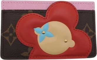 Louis Vuitton Pre-owned Wallets, female, Multicolor, Size: ONE SIZE Pre-owned Card Case