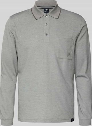 Lerros Poloshirt mit Brusttasche in Dunkelgrau, Größe XXXL