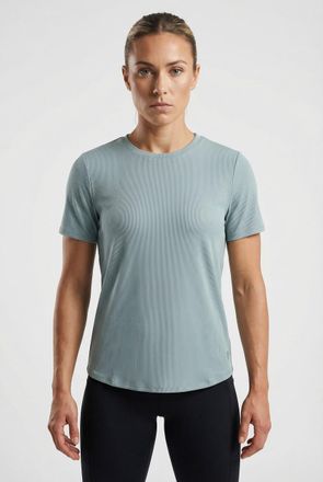 Skechers Funktionsshirt SKECHERS GOWALK LUXE RIB TEE, Damen, Gr. XXL (50/52), desert gr&uuml;n, Obermaterial: 90% Polyester, 10% Elasthan, Shirts Funktionsshirt