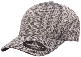 Flexfit Delta Seamless Unipanel Cap, Melange Silver, S-M