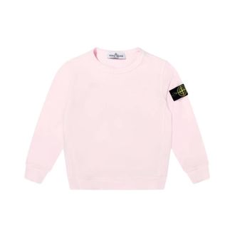 Stone Island Jumpers Pink - male - Stone Island - Kids Sweatshirts - Pink - 8 Y - Kids
