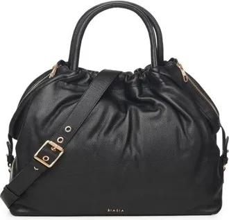 Francesco Biasia Leather Bag With Logo